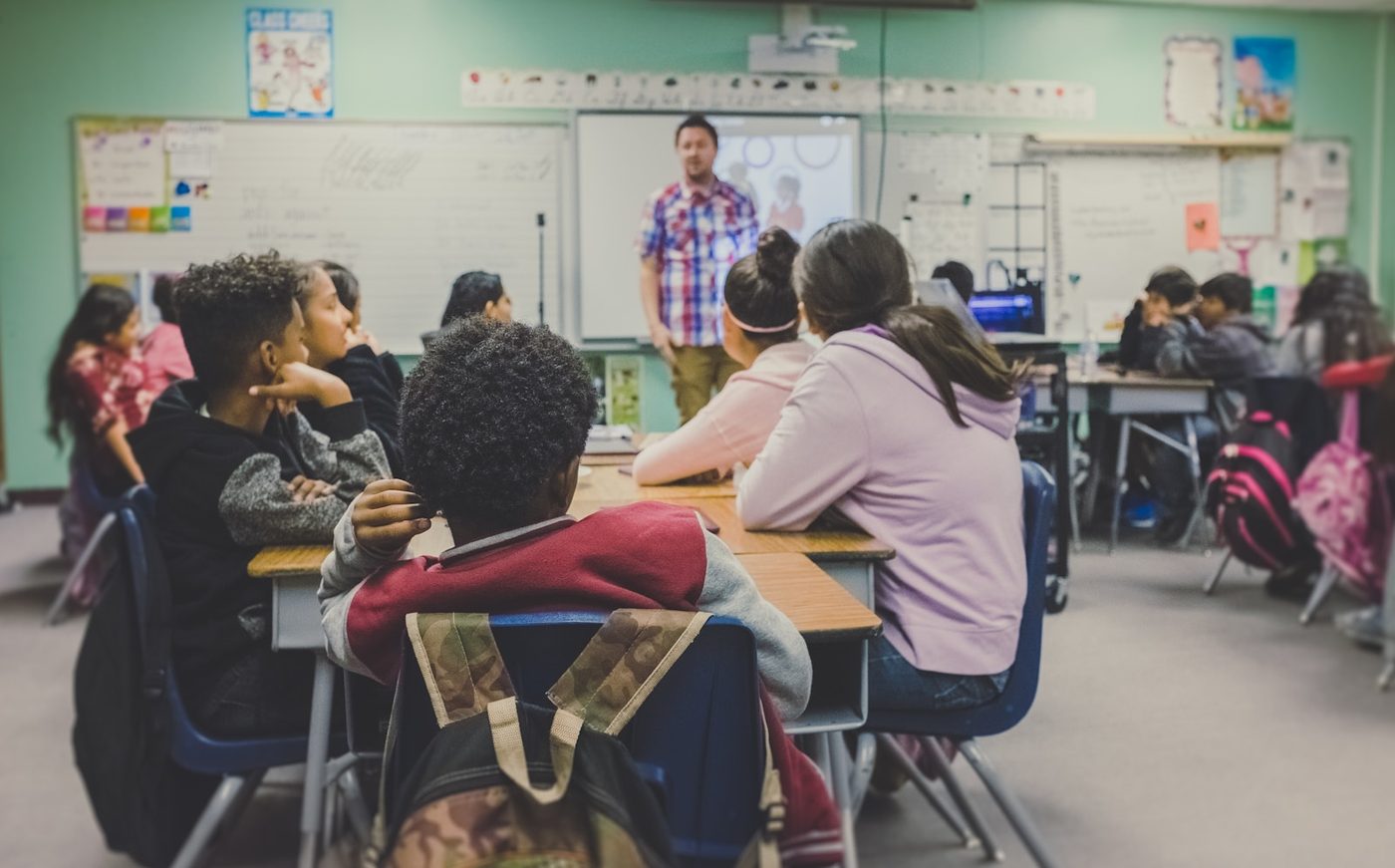 A primary classroom